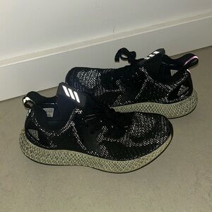 Adidas alpha edge 4D Reflective, Black. US 7, Womens 8.5